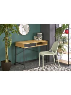 B-50 íróasztal natúr-fekete