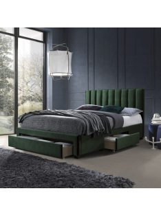 Grace Ágy 140 cm Sötét zöld