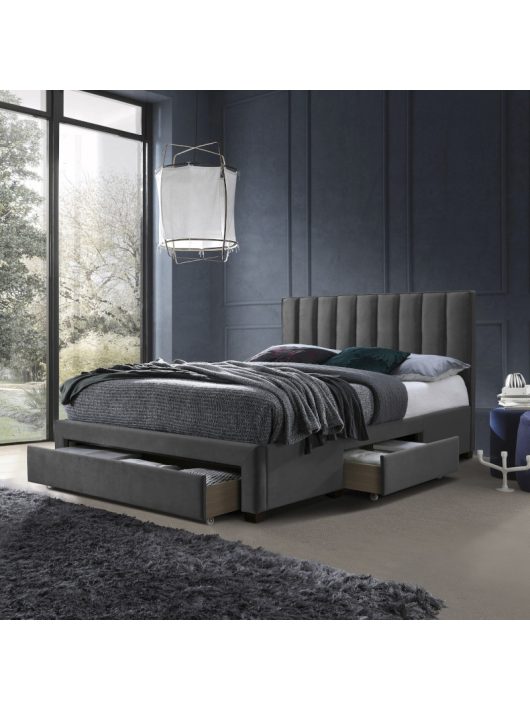 Grace Ágy 140 cm Szürke
