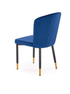 K-446 étkezőszék kék bársony