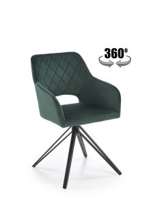 K535 étkezőszék fogatható üléssel sötétzöld