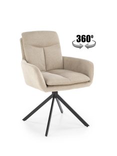 K536 étkezőszék forgatható üléssel bézs