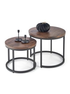 Oreo Dohányzóasztalok Dió - Fekete