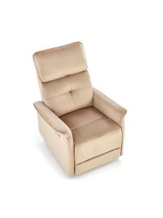 SEMIR bézs fotel elekromos funkcióval