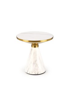 Talbi dohányzóasztal fehér márvány