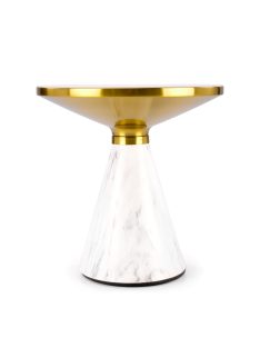 Talbi dohányzóasztal fehér márvány