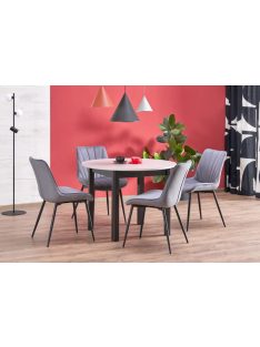 Ringo étkezőasztal kasmír/fekete 102-142cm