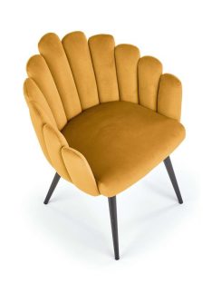 K-410 étkezőszék mustár bársony