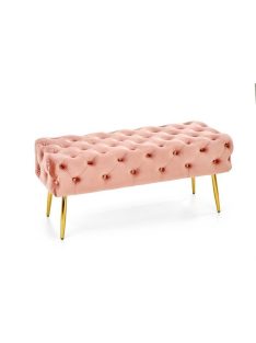 Athena pad rózsaszín bársony