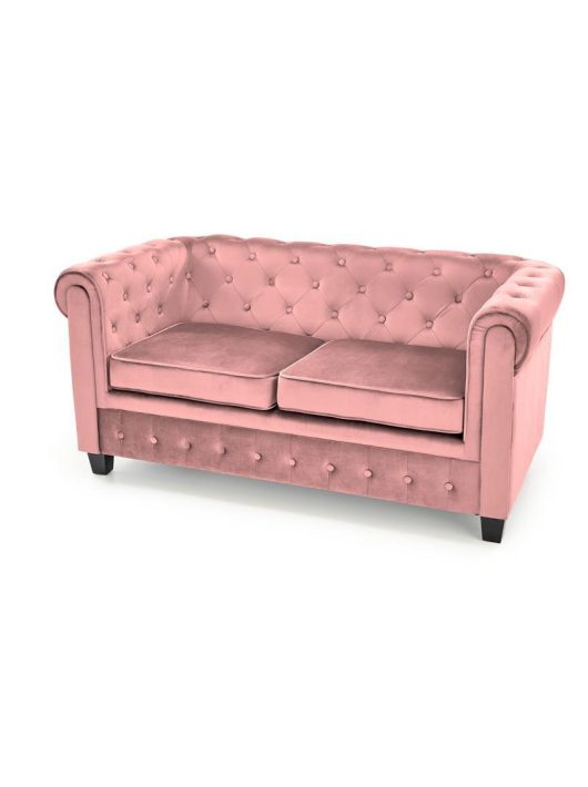 Eriksen XL kanapé rózsaszín bársony