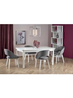 Florian bővíthető étkezőasztal fehér 160-228 cm