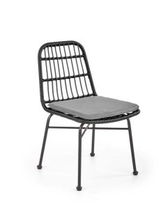 K-401 kerti fotel fekete szürke