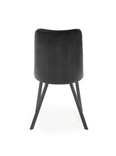 K-450 étkezőszék fekete bársony