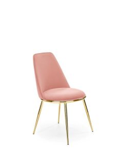 K-460 étkezőszék rózsaszín arany