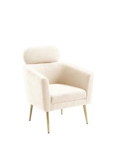 Melisa fotel krém, arany