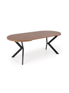 Peroni bővíthető étkezőasztal dió / fekete 100-250 cm