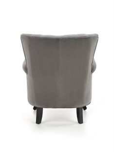 Titan bársony fotel szürke