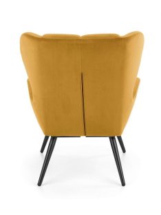 Tyrion fotel mustár, fekete